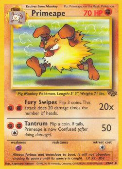 Primeape - Jungle (Uncommon) [JU-43] Imagen principal del producto