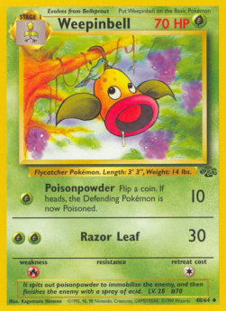 Weepinbell - Jungle (Uncommon) [JU-48]