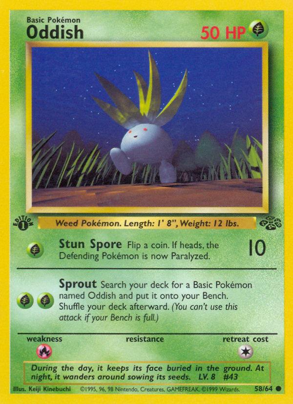 Oddish - Jungle (Common) [JU-58] Imagen principal del producto