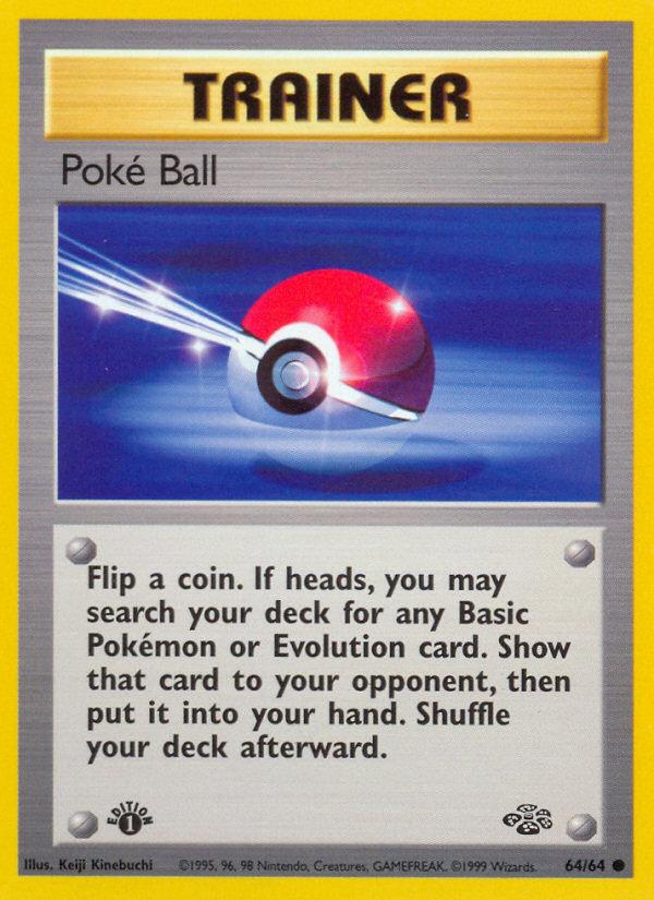 Poké Ball - Jungle (Common) [JU-64] Hoofdafbeelding