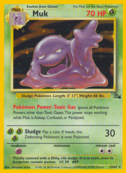 Muk - Fossil (Holo Rare) [FO-13] Hauptbild