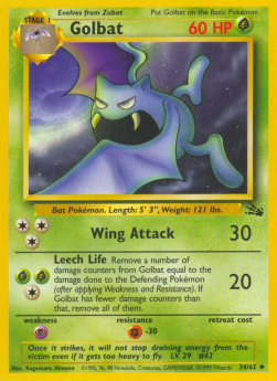 Golbat - Fossil (Uncommon) [FO-34] Imagen principal del producto