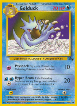 Golduck - Fossil (Uncommon) [FO-35] Imagen principal del producto