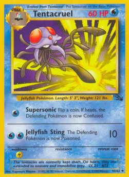 Tentacruel - Fossil (Uncommon) [FO-44] Imagen principal del producto