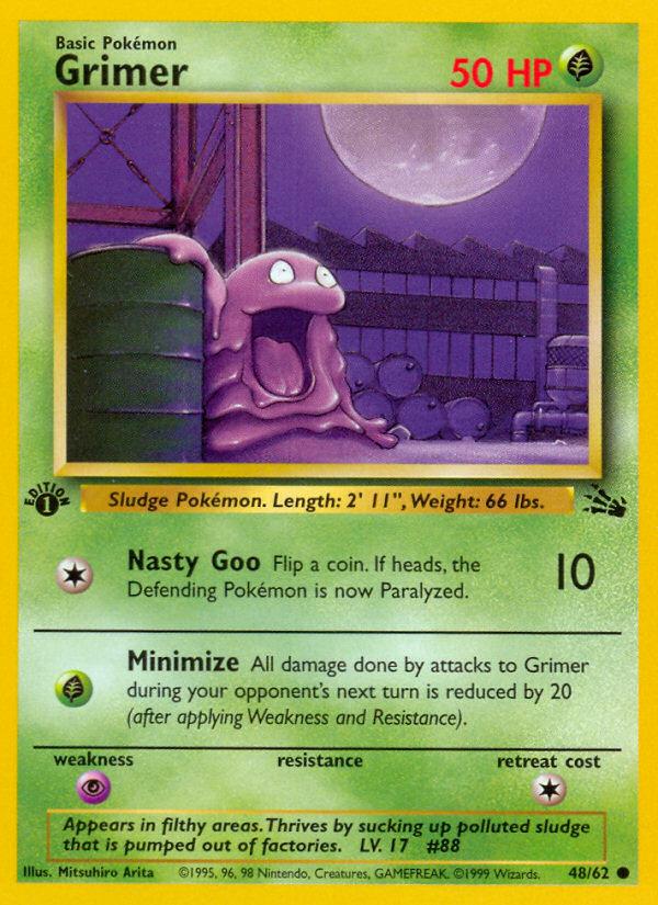 Grimer - Fossil (Common) [FO-48] Hoofdafbeelding