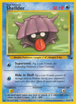 Shellder - Fossil (Common) [FO-54] Imagen principal del producto