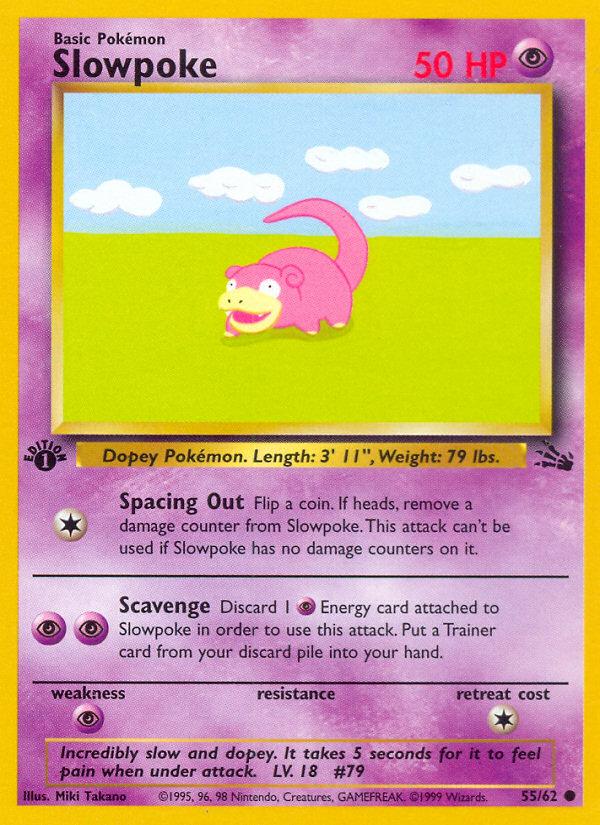 Slowpoke - Fossil (Common) [FO-55] Hoofdafbeelding