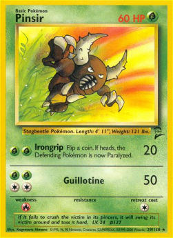 Pinsir - Base Set 2 (Rare) [B2-29] Immagine principale del prodotto