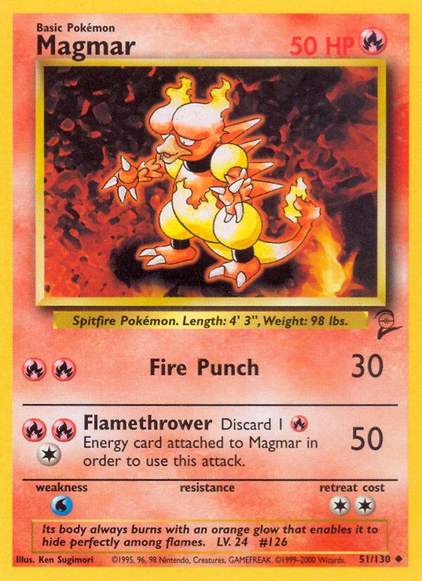Magmar - Base Set 2 (Uncommon) [B2-51] Image principale du produit