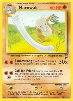 Marowak - Base Set 2 (Uncommon) [B2-52] Hauptbild