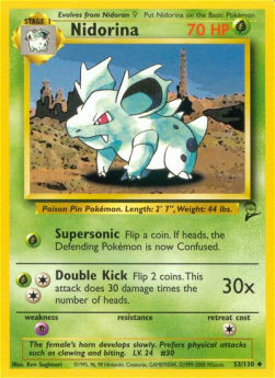 Nidorina - Base Set 2 (Uncommon) [B2-53] Hauptbild