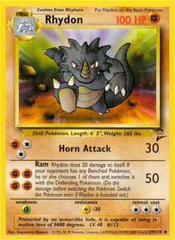 Rhydon - Base Set 2 (Uncommon) [B2-59]