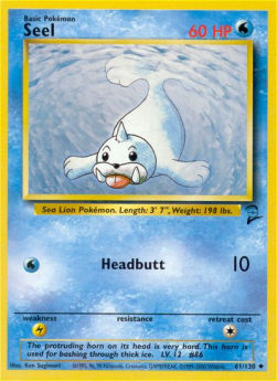 Seel - Base Set 2 (Uncommon) [B2-61]