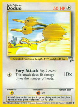 Doduo - Base Set 2 (Common) [B2-72] Immagine principale del prodotto
