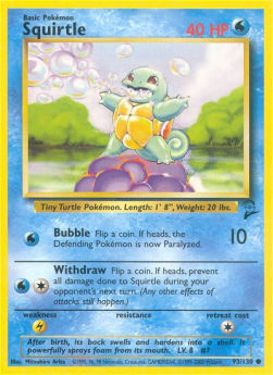 Squirtle - Base Set 2 (Common) [B2-93] Hover Image