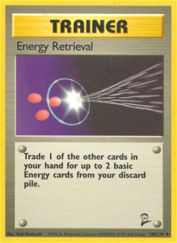 Energy Retrieval - Base Set 2 (Uncommon) [B2-110] Hauptbild