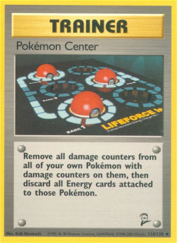 Pokémon Center - Base Set 2 (Uncommon) [B2-114] Hover Image