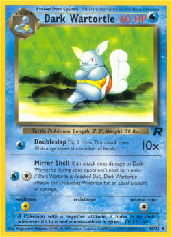 Dark Wartortle - Team Rocket (Uncommon) [TR-46] Hover Image