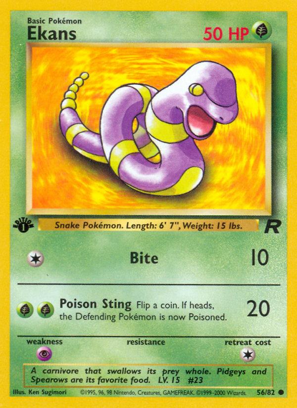 Ekans - Team Rocket (Common) [TR-56] Immagine principale del prodotto