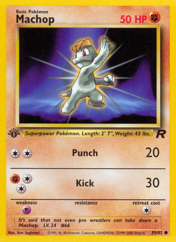 Machop - Team Rocket (Common) [TR-59] Immagine principale del prodotto