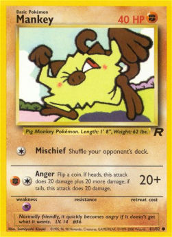 Mankey - Team Rocket (Common) [TR-61] Hauptbild