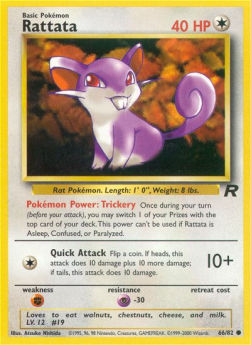 Rattata - Team Rocket (Common) [TR-66] Hover Image