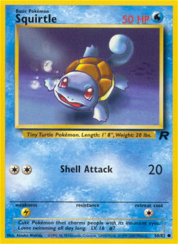 Squirtle - Team Rocket (Common) [TR-68] Hauptbild