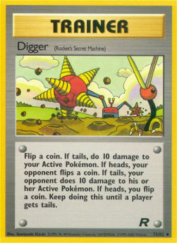 Digger - Team Rocket (Uncommon) [TR-75]