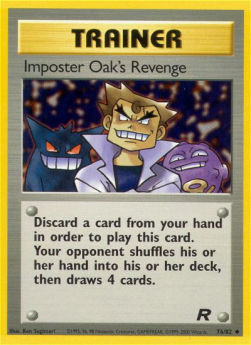 Imposter Oak's Revenge - Team Rocket (Uncommon) [TR-76] Hover Image