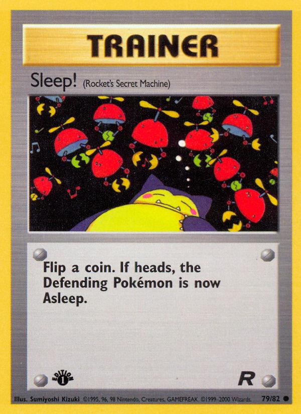 Sleep! - Team Rocket (Common) [TR-79] Immagine principale del prodotto