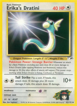 Erika's Dratini - Gym Heroes (Uncommon) [GH-42] Hauptbild