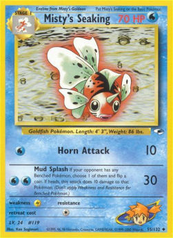 Misty's Seaking - Gym Heroes (Uncommon) [GH-55] Hauptbild