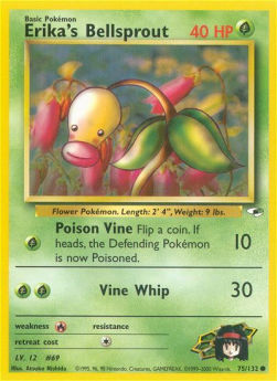 Erika's Bellsprout - Gym Heroes (Common) [GH-75] Hover Image