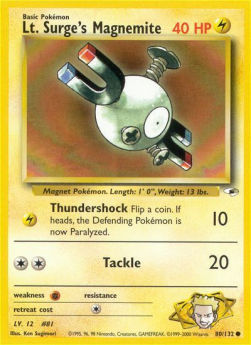 Lt. Surge's Magnemite Main image