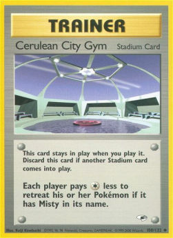 Cerulean City Gym - Gym Heroes (Uncommon) [GH-108]