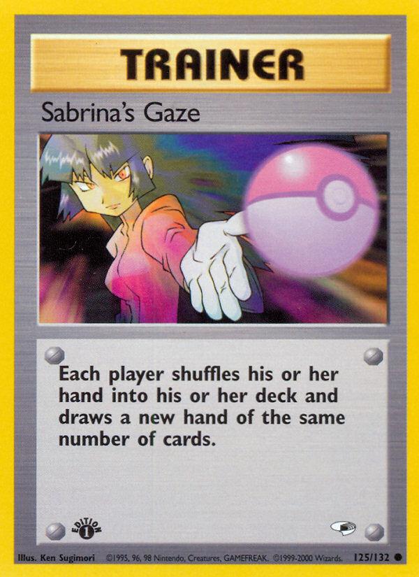 Sabrina's Gaze - Gym Heroes (Common) [GH-125] Hoofdafbeelding