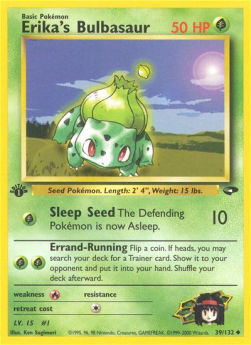 Erika's Bulbasaur - Gym Challenge (Uncommon) [GC-39] Immagine principale del prodotto