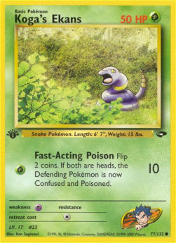 Koga's Ekans - Gym Challenge (Common) [GC-77] Hover Image