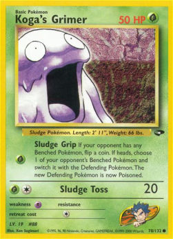 Koga's Grimer - Gym Challenge (Common) [GC-78] Hover Image