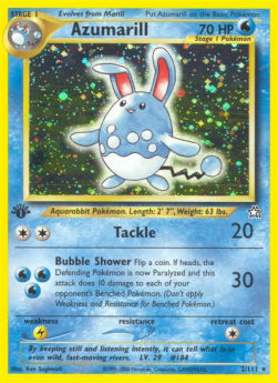 Azumarill - Neo Genesis (Holo Rare) [NG-2] Imagen principal del producto