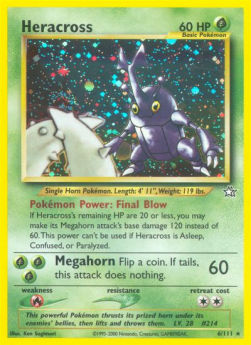 Heracross - Neo Genesis (Holo Rare) [NG-6] Imagen principal del producto