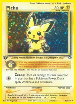 Pichu - Neo Genesis (Holo Rare) [NG-12] Hover Image