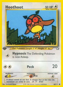 Hoothoot - Neo Genesis (Common) [NG-60] Hauptbild
