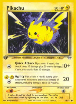 Pikachu - Neo Genesis (Common) [NG-70] Hauptbild