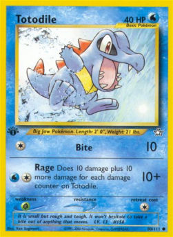 Totodile - Neo Genesis (Common) [NG-80] Hauptbild