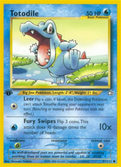 Totodile - Neo Genesis (Common) [NG-81] Imagen principal del producto