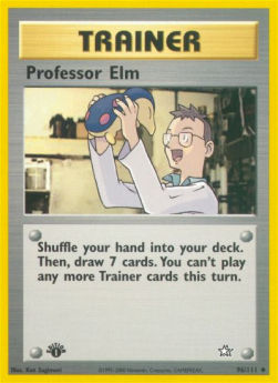 Professor Elm - Neo Genesis (Uncommon) [NG-96] Imagen principal del producto