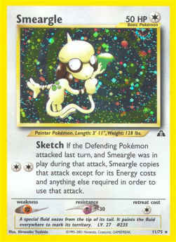 Smeargle - Neo Discovery (Holo Rare) [NDI-11] Immagine principale del prodotto