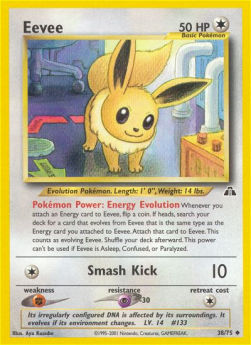Eevee - Neo Discovery (Uncommon) [NDI-38] Immagine principale del prodotto