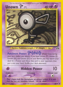 Unown [F] Image principale du produit